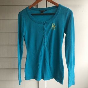 ✨SOLD✨VTG Women’s Teal Rocawear long sleeve top
